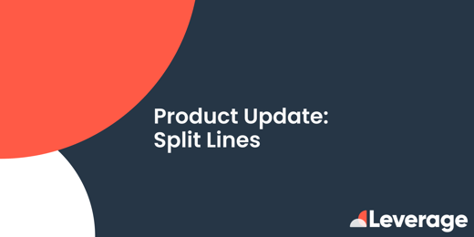 New Product Update: Split Lines